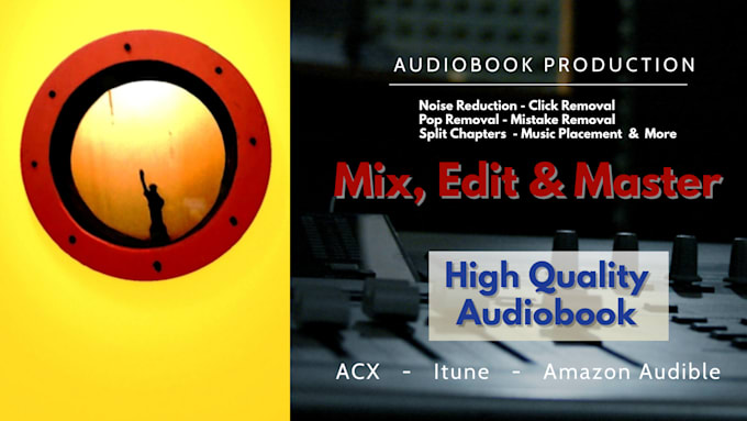 edit and master you audiobook for acx