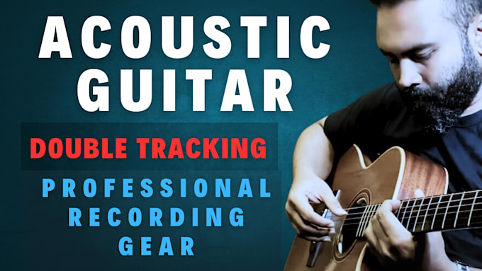 Double tracking acoustic guitar outlet