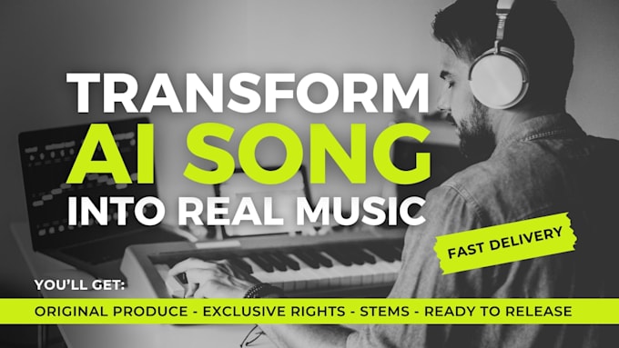 professionally remake or recreate your ai song, ai music