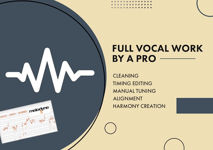 professionally clean, tune, and align your vocals
