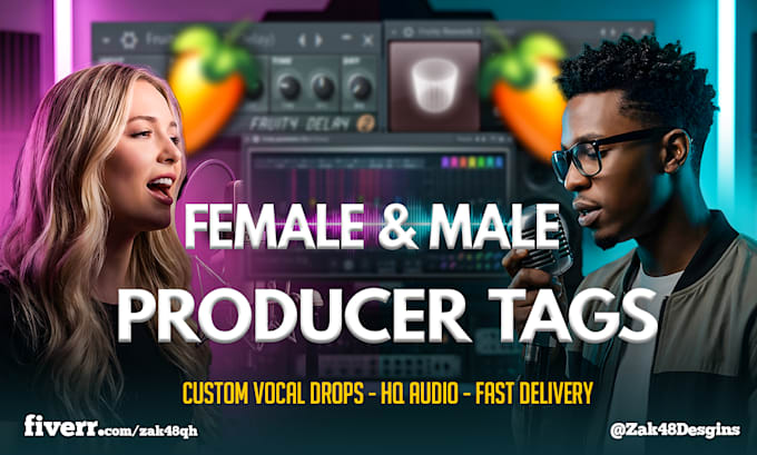 make you a custom producer beat tag simple tag