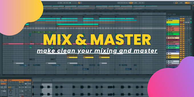 make clean your mix and master dubstep track