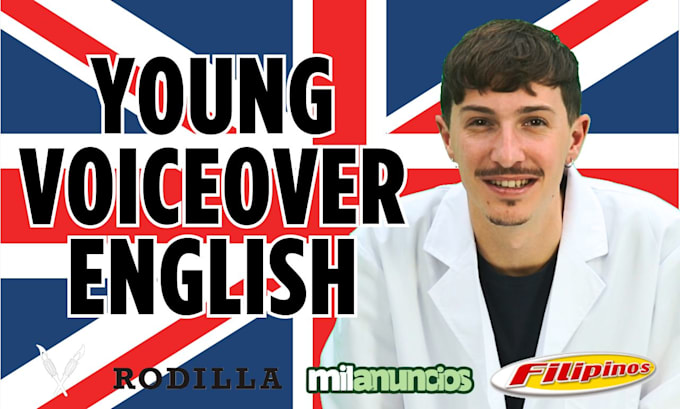 record a young voice over in english
