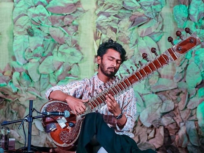record your professional sitar indian classical tracks music