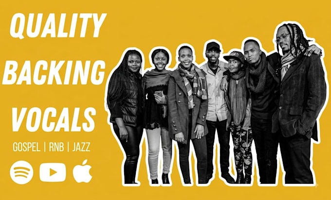 record professional gospel choir and background vocals
