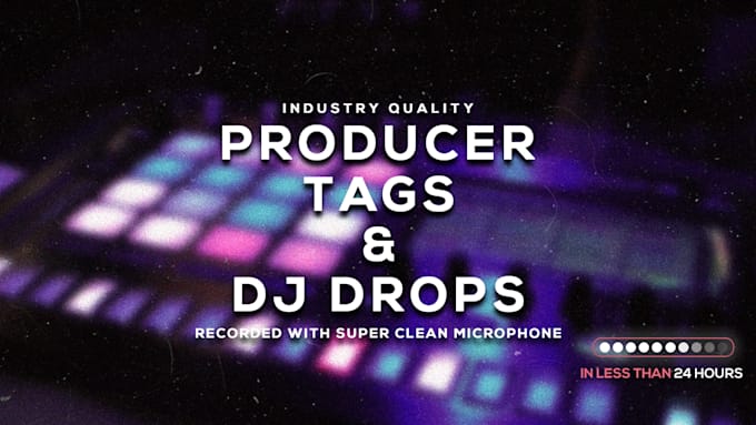 create custom male producer tag to make you stand out