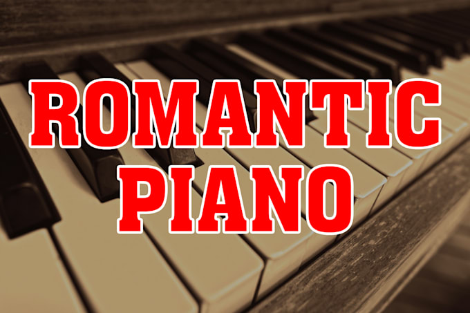 compose a romantic piano composition for any project
