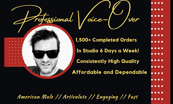 provide high quality professional voice over for tiktok