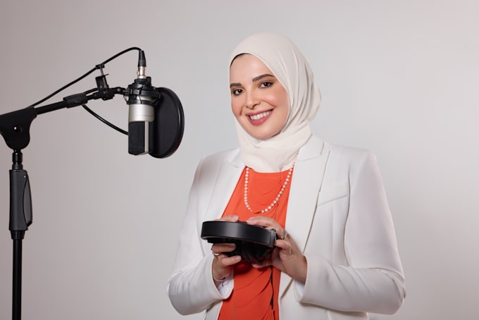 record an arabic tagline voiceover