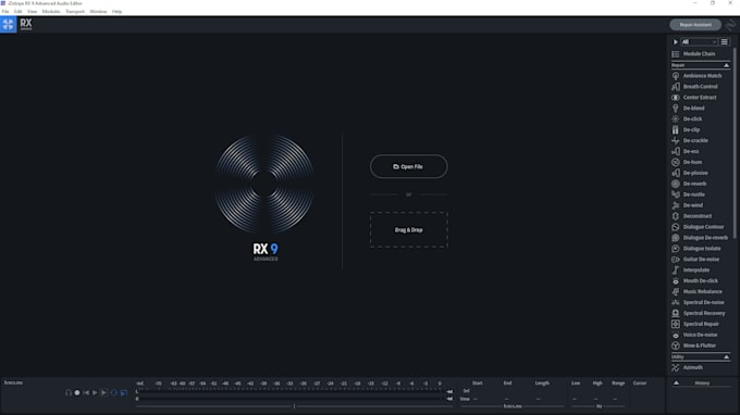 clean up and edit your audio file