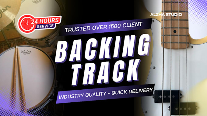 remake backing track in any genre to avoid copyright