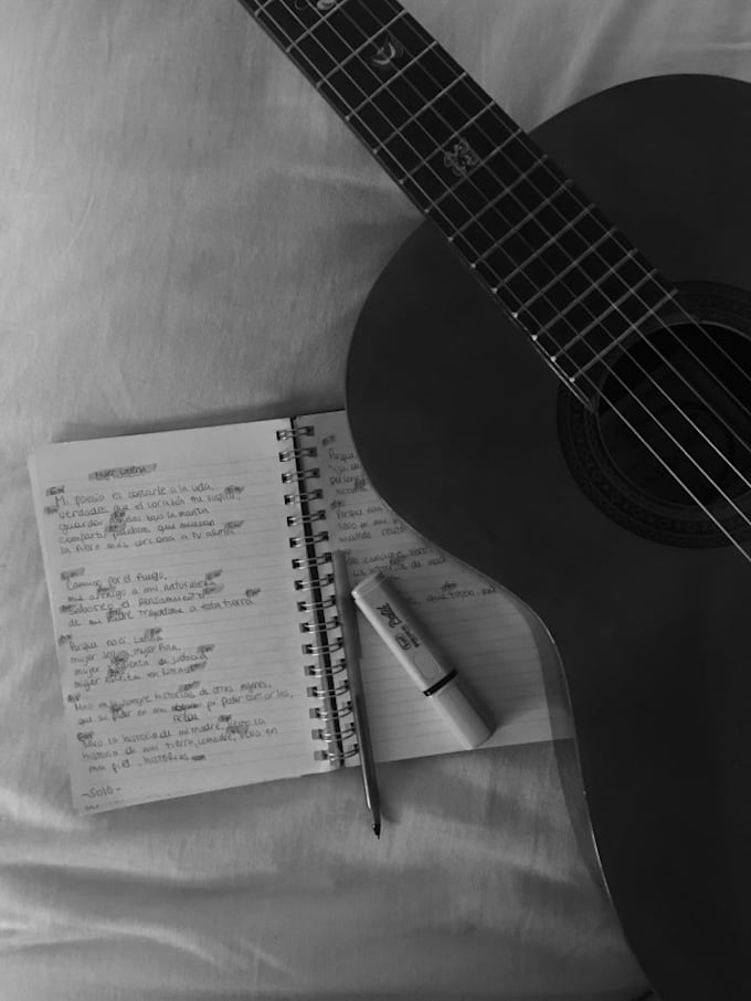 write the lyrics for your next song