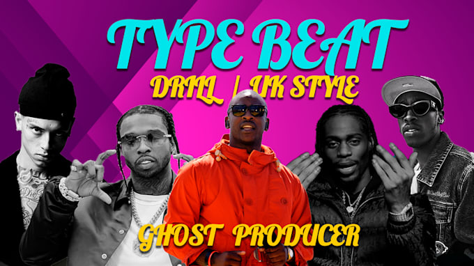 make a drill beat and be your ghost producer