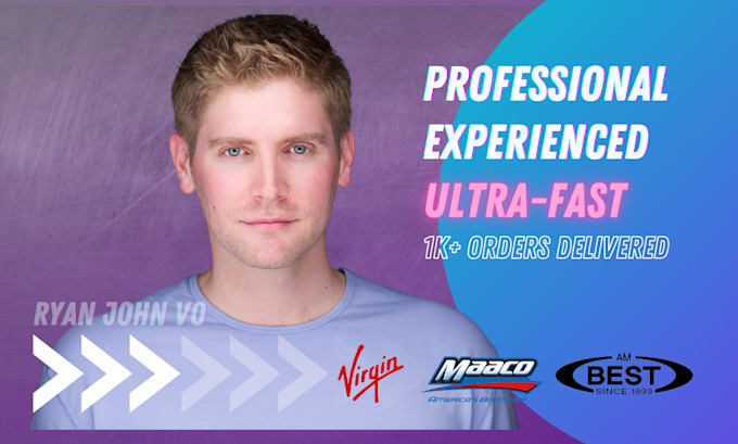 record an engaging male voice over for your audiobook