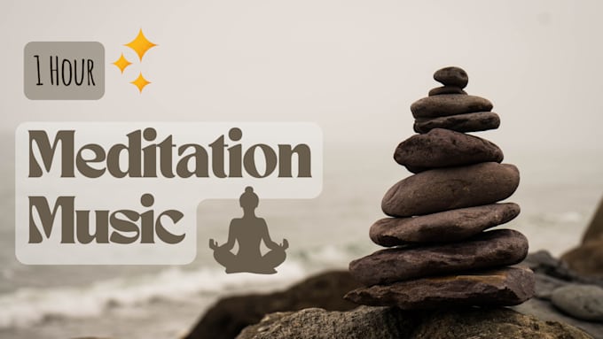 create a custom meditation music for commercial use