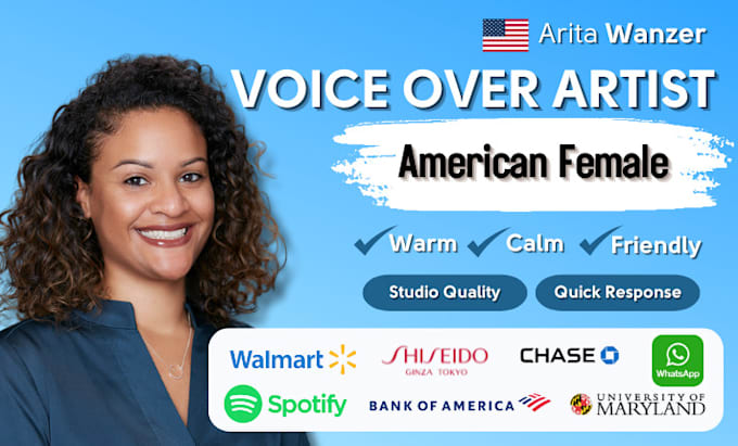 be your natural female voice over artist