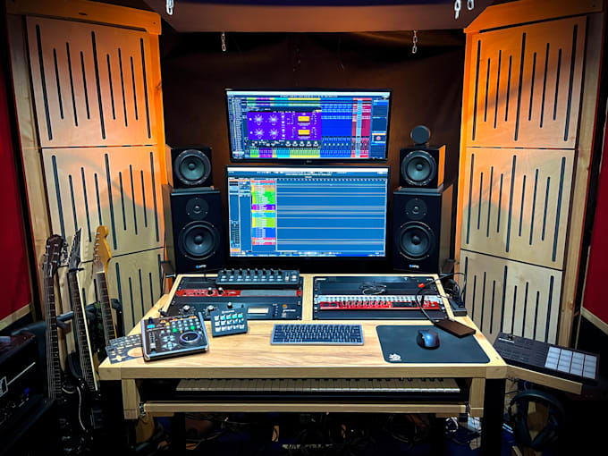 mix and master your rap or pop vocals to a beat or backing track