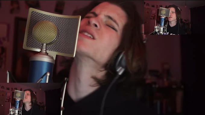be your powerful male singer, for metal or rock vocals