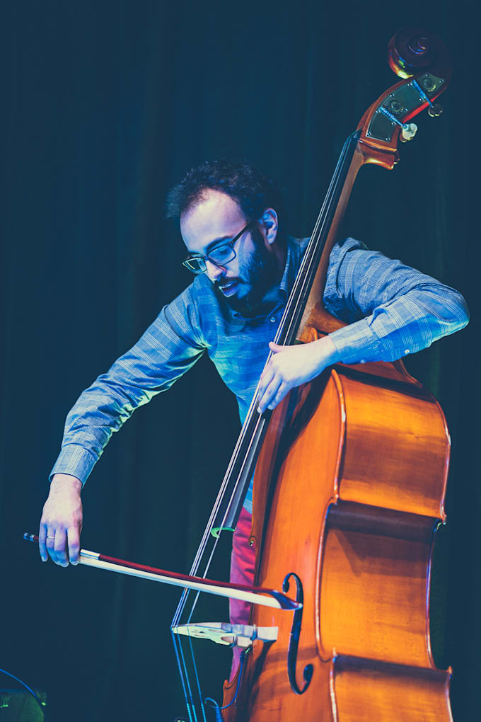 record professional double bass lines for your songs