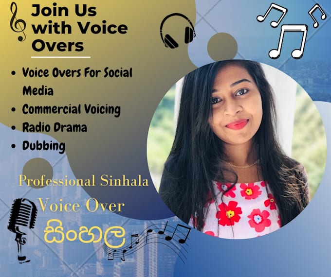Do sri lankan sinhala voice overs by Sadunikanadeesh Fiverr