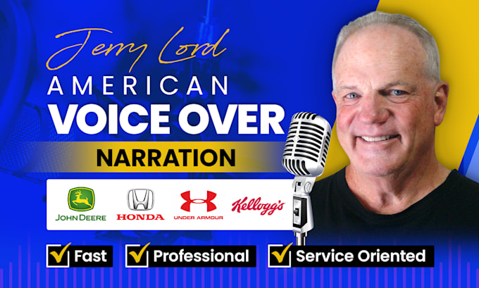 record an american male audio book
