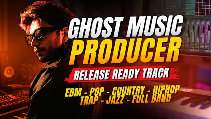 ghost music produce edm or pop song all style with hq audio
