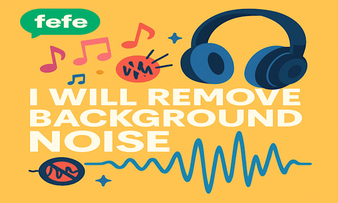 remove background noise or music from your audio or video