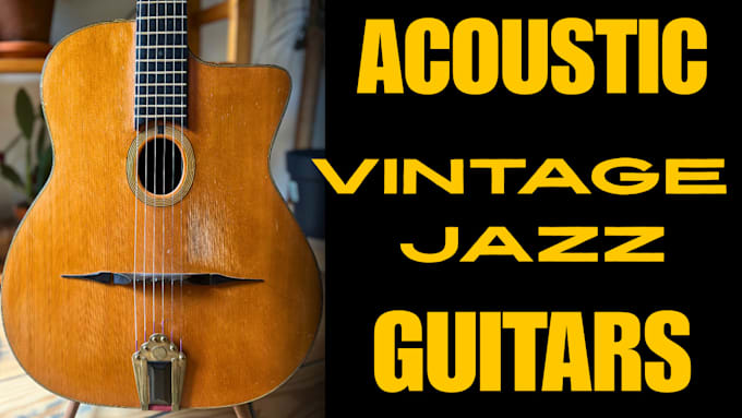 record gypsy jazz and acoustic jazz guitar