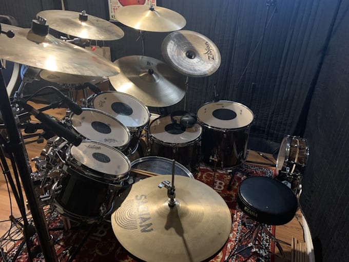 Be your studio drummer for hire by Galacticwandrer Fiverr