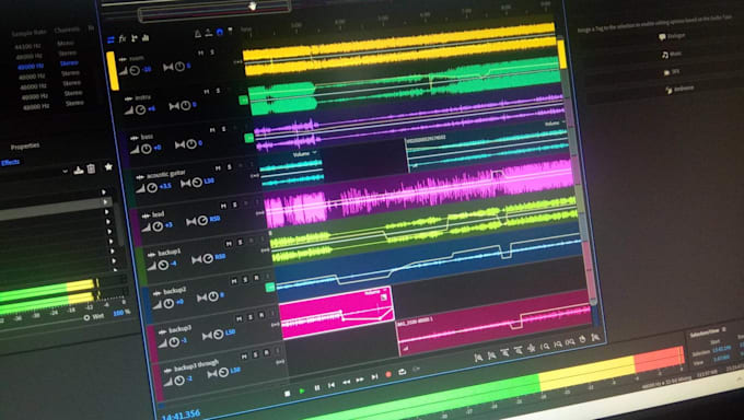 Edit and mix your multitrack audio by Stephenjohnchua | Fiverr