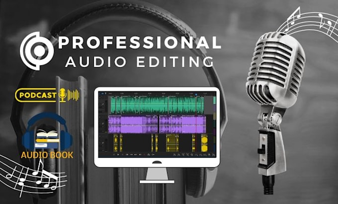 edit audio, remove noise, and remove unusual parts