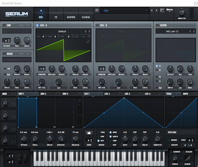 create serum, vital or phaseplant presets