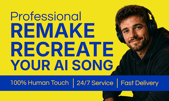remake or recreate ai song generated to high quality produce