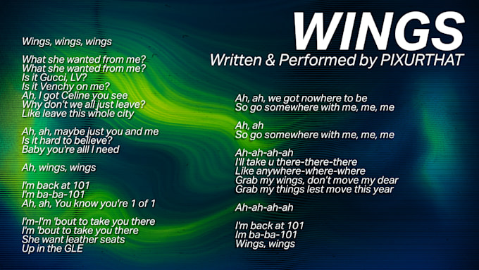 write you a pop or alternative song