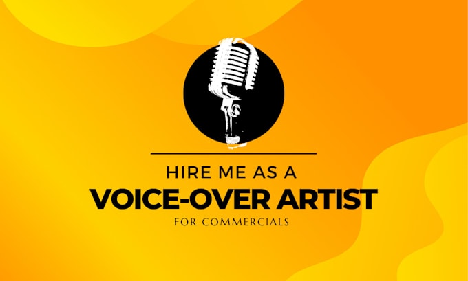 voiceover for advertisement or commercials