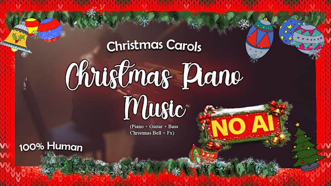 record piano christmas music for you