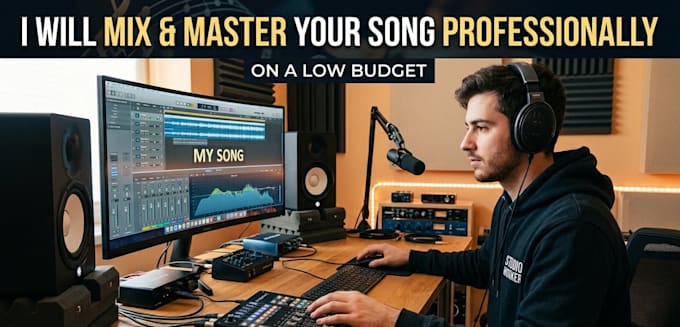 mixing mastering your song professionally in a low budget