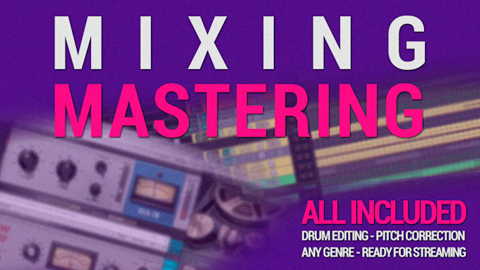 mix and master your song professionally