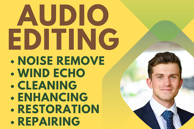 do audio editing, cleaning, sync, fix, mix, master podcasts or audiobooks to acx