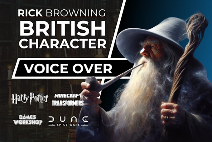 be your character voice actor