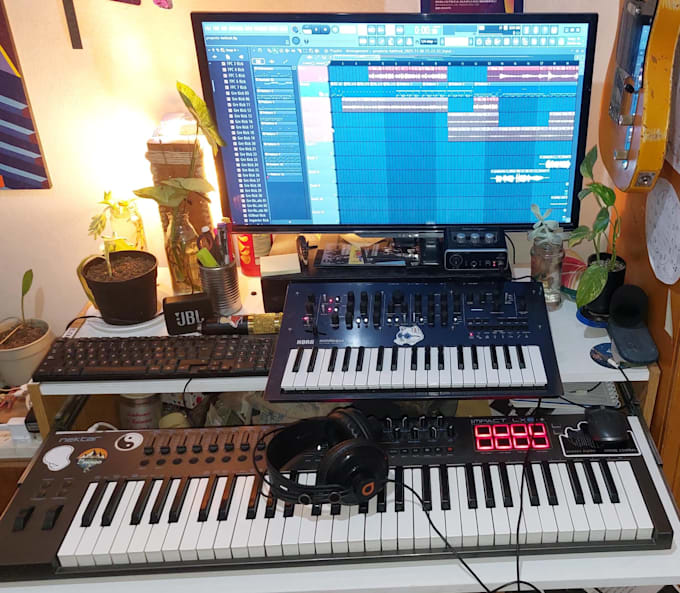 create synth, piano or rhodes arragement for your project