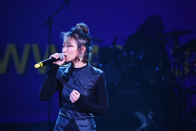 be your female lead vocal and create background harmonies