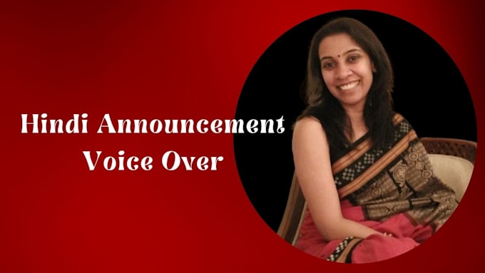 record voiceovers for english and hindi IVR and announcements