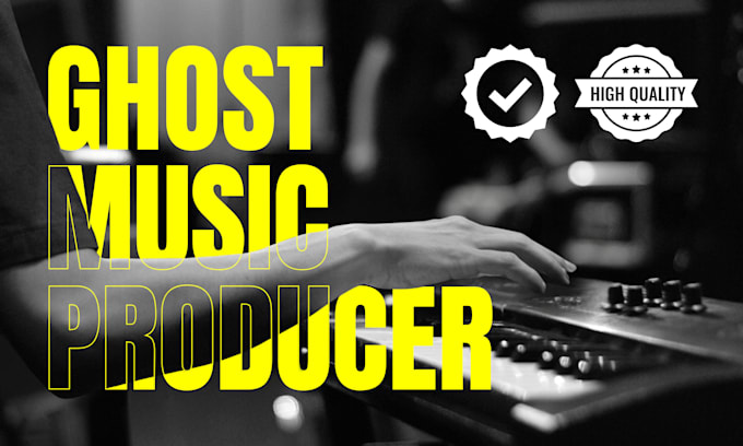 be your professional ghost producer in any music style