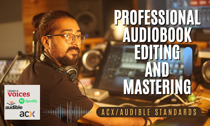edit and master your audiobook for acx audible