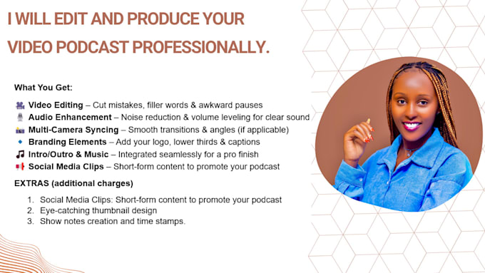 edit your video podcast professionally
