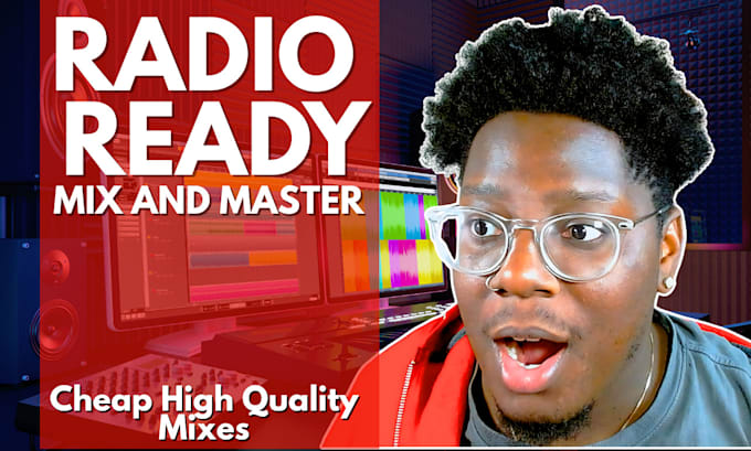 mix and master radio ready rnb or rap vocals