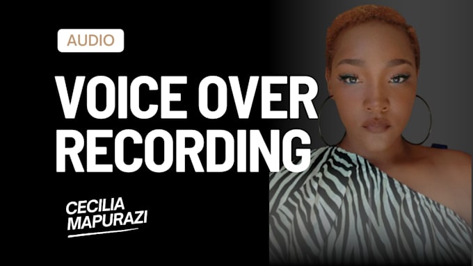 do a voice over that is professional