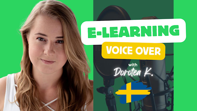 record your female swedish voice over