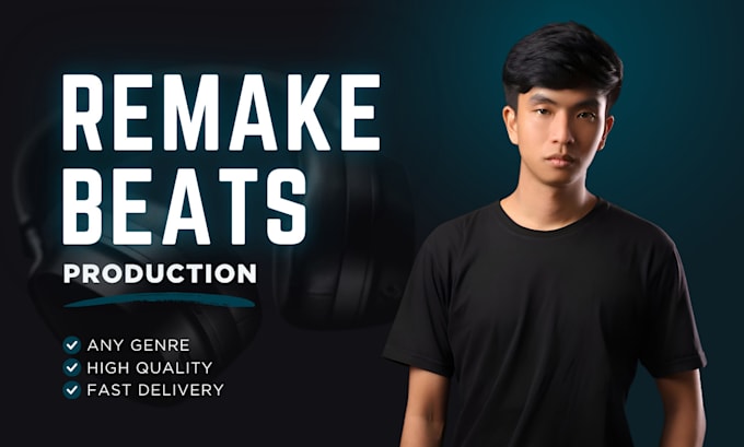 recreate, rearrange, remake any song or ai instrumental beat